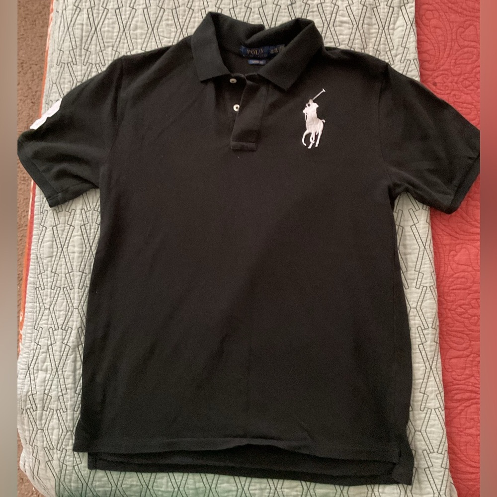 Big Pony Cotton Mesh Polo Shirt by Ralph Lauren